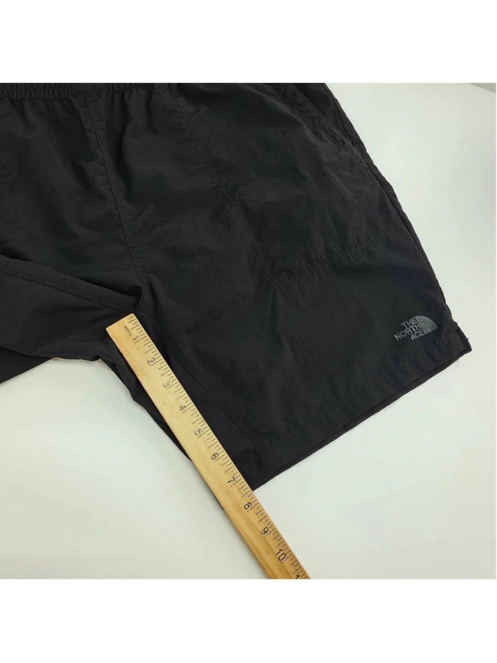 The North Face Mens XL Pull On Adventure Shorts Black Nylon FlashDry NF0A3T2U